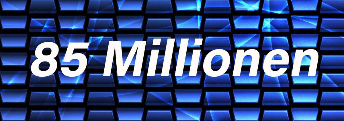 Wand aus Bildschirmen | Metaverse