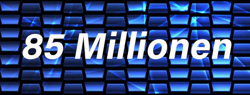 Wand aus Bildschirmen | Metaverse