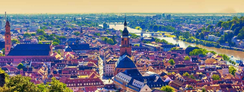 Luftaufnahme von Heidelberg | Entwicklung Immobilienmarkt