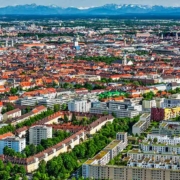 Luftbild München | Immobilienpreisblase 2023