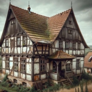 ein unsanierte Immobilie auf dem Land